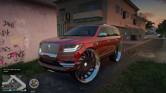 Lincoln Navigator w/ Animated Roof